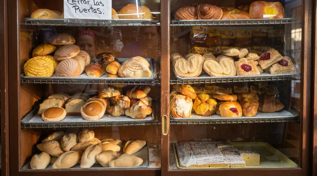 La Perla’s sweet bread selection